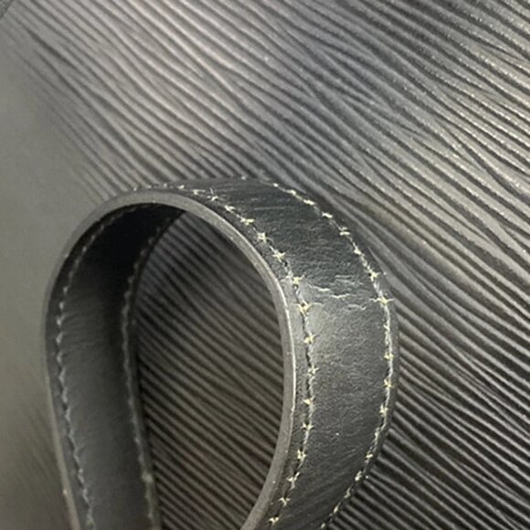 LOUIS VUITTON LV Gobelin Backpack Bag Epi Leather Black Gold - Picture 12 of 16